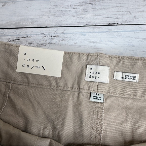a new day Women's Tan Straight Leg Pants - Picture 6 of 6